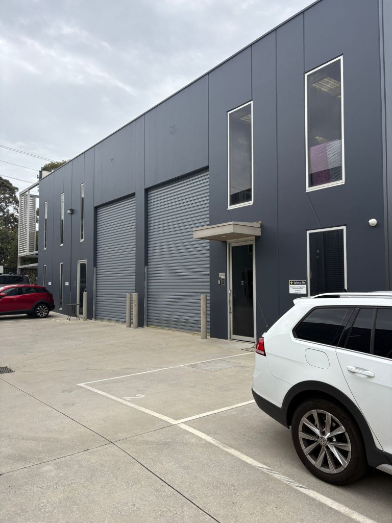 Commercial Warehouse Exterior Transformation After