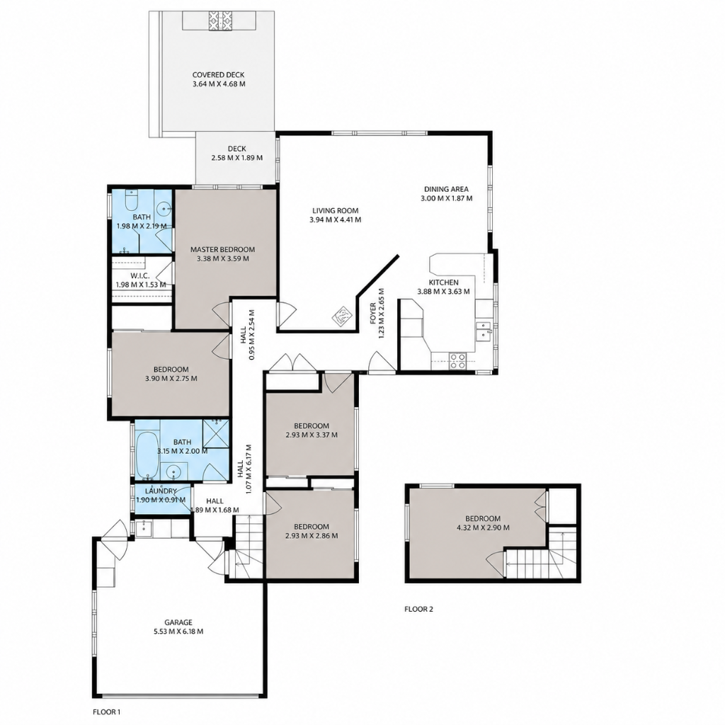 Floor 1 — Ground Level floor plan