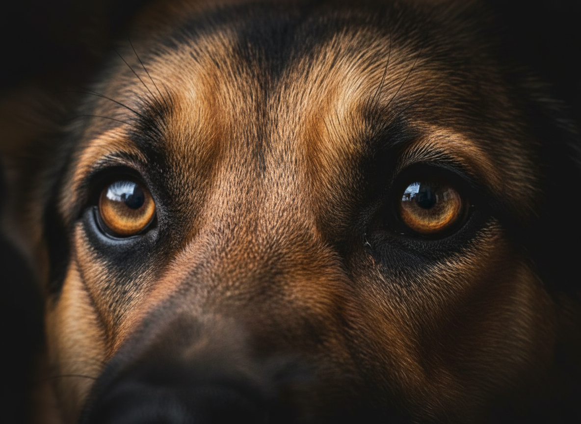 Intense focus during training — close-up