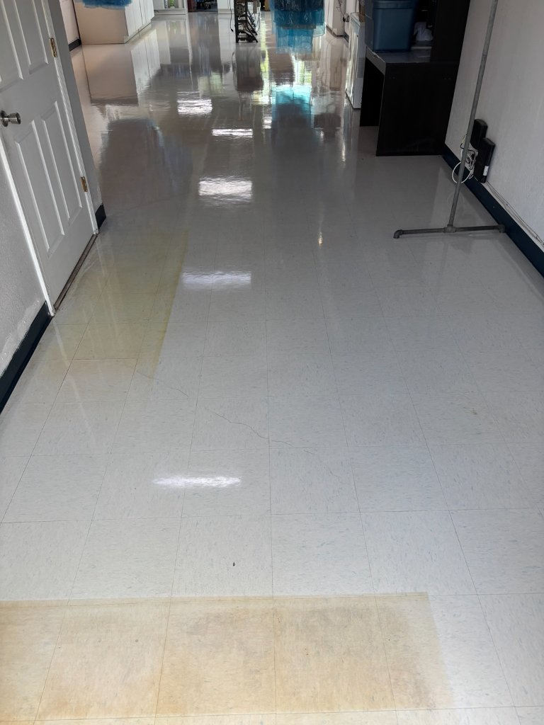 Commercial floor cleaning results in San Antonio FL