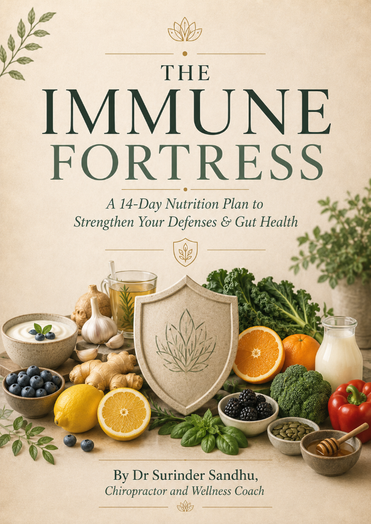 The Immune Fortress — Immunity & Metabolism educational guide cover