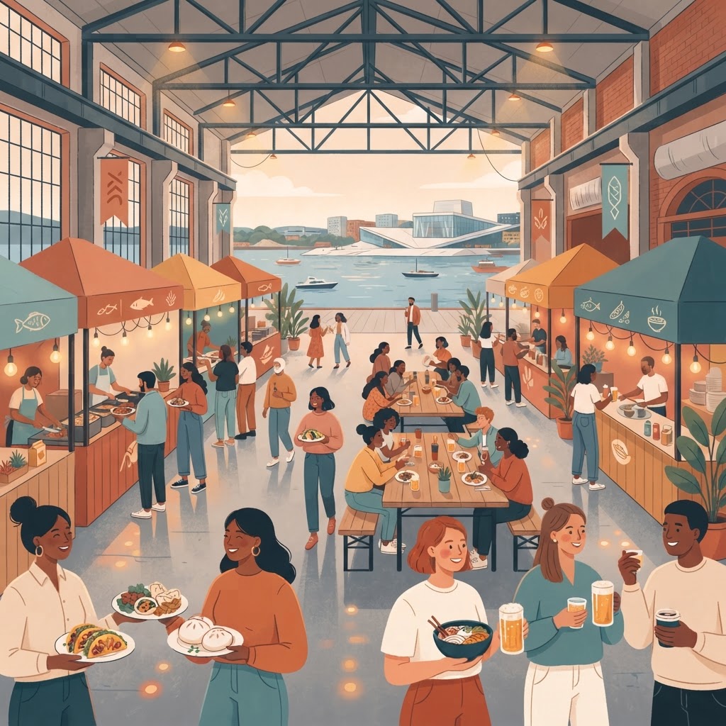 Streetfood på Vippa