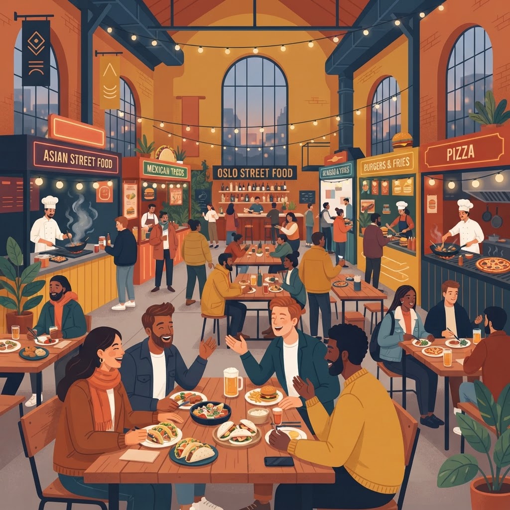 Oslo Street Food - Mathallen i Torggata