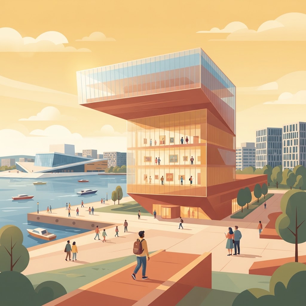 Utforsk MUNCH i Bjørvika
