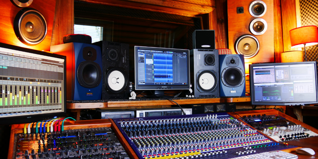 One Stop Sync studio control room