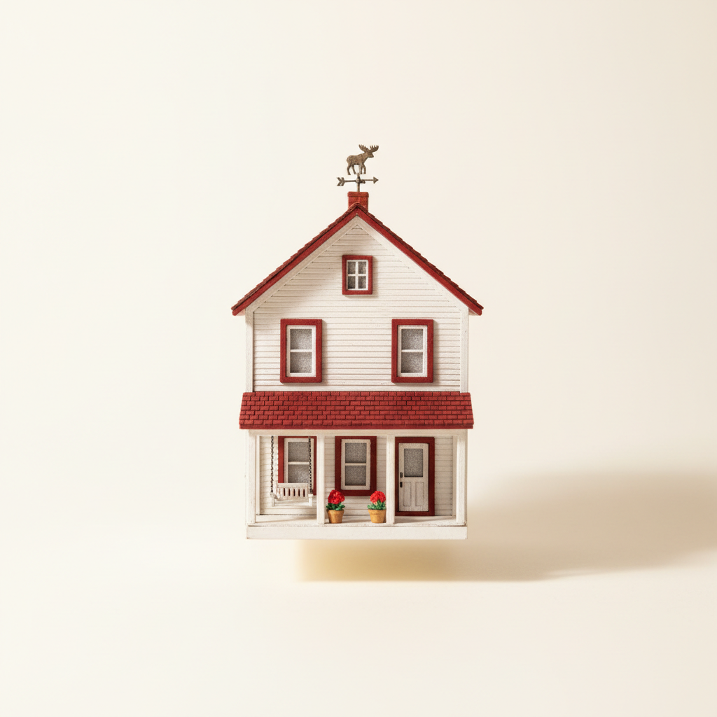 A Two-Story House