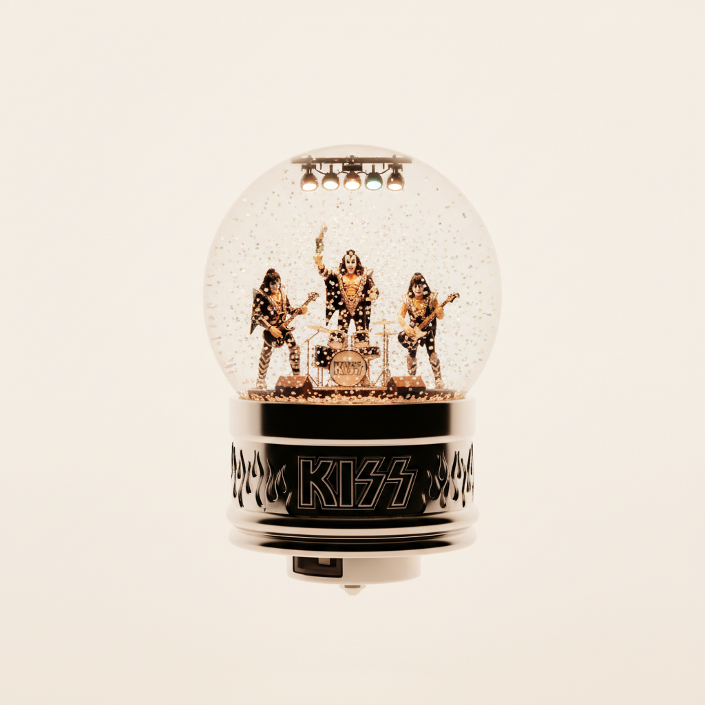 KISS Snow Globe