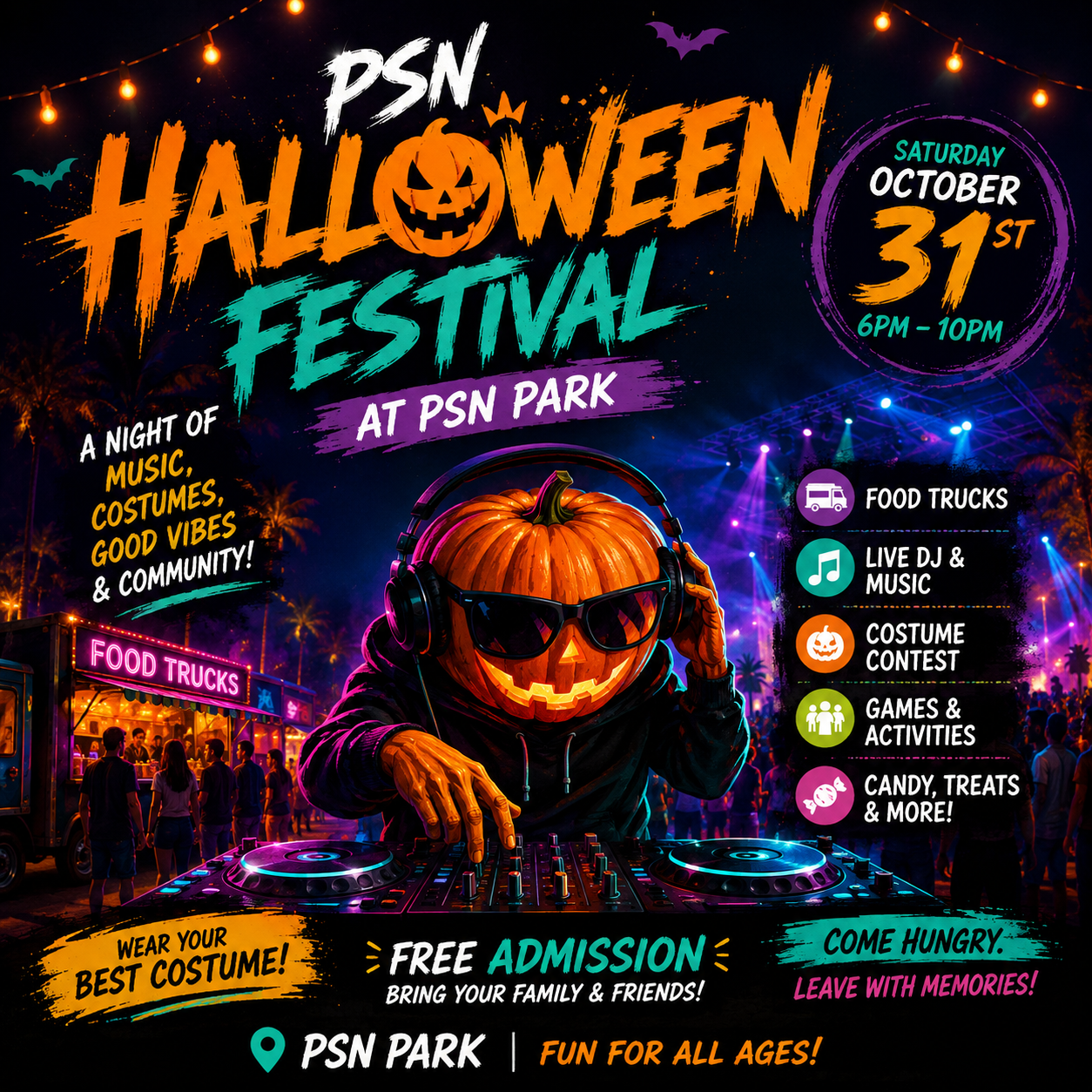 PSN Halloween Festival