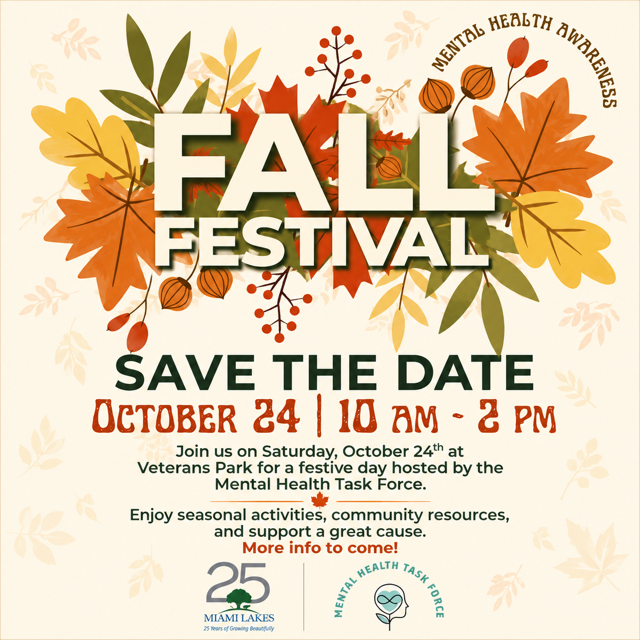 Mental Health Awareness Fall Festival