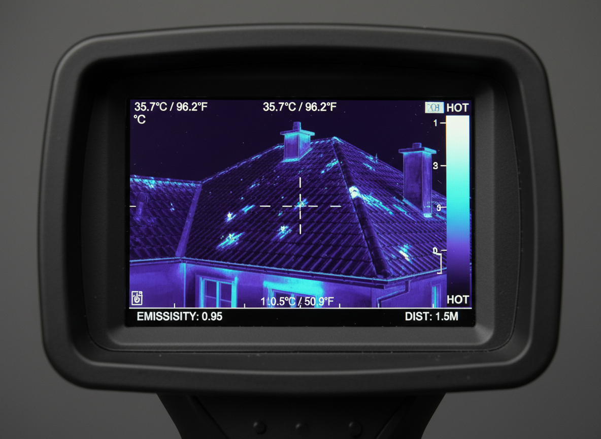 Thermal Roof Condition Reports - professional property inspection documentation