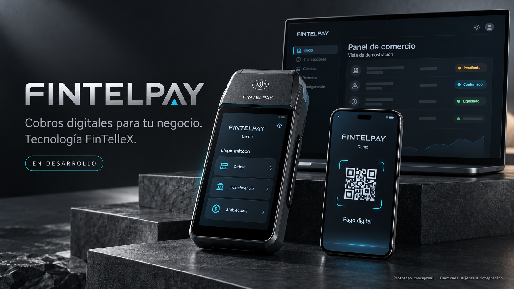 FINTELPAY conceptual render