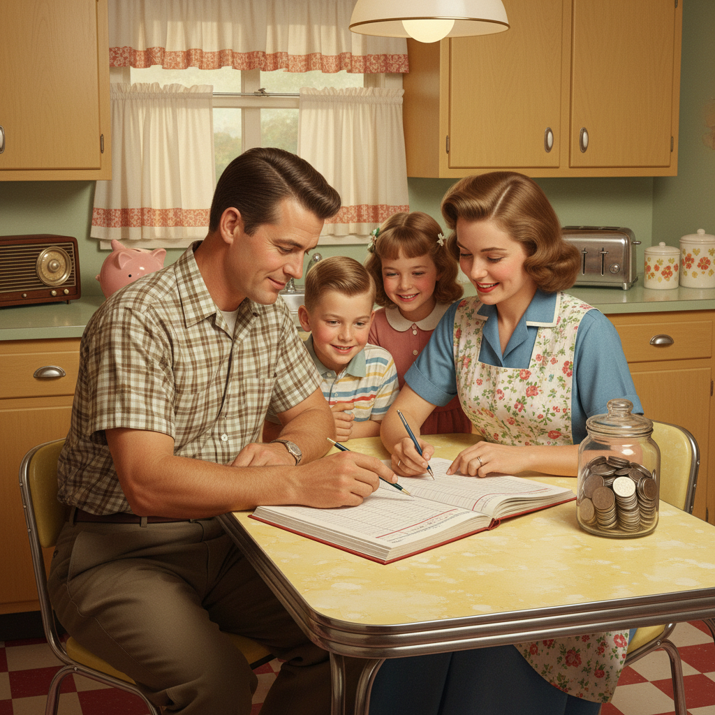 What Ward Cleaver Actually Got Right About Money — And What June Knew That Nobody Talked About