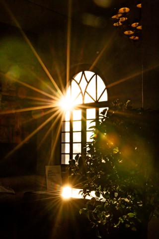 Luz natural entrando pela janela no NEXO 2026