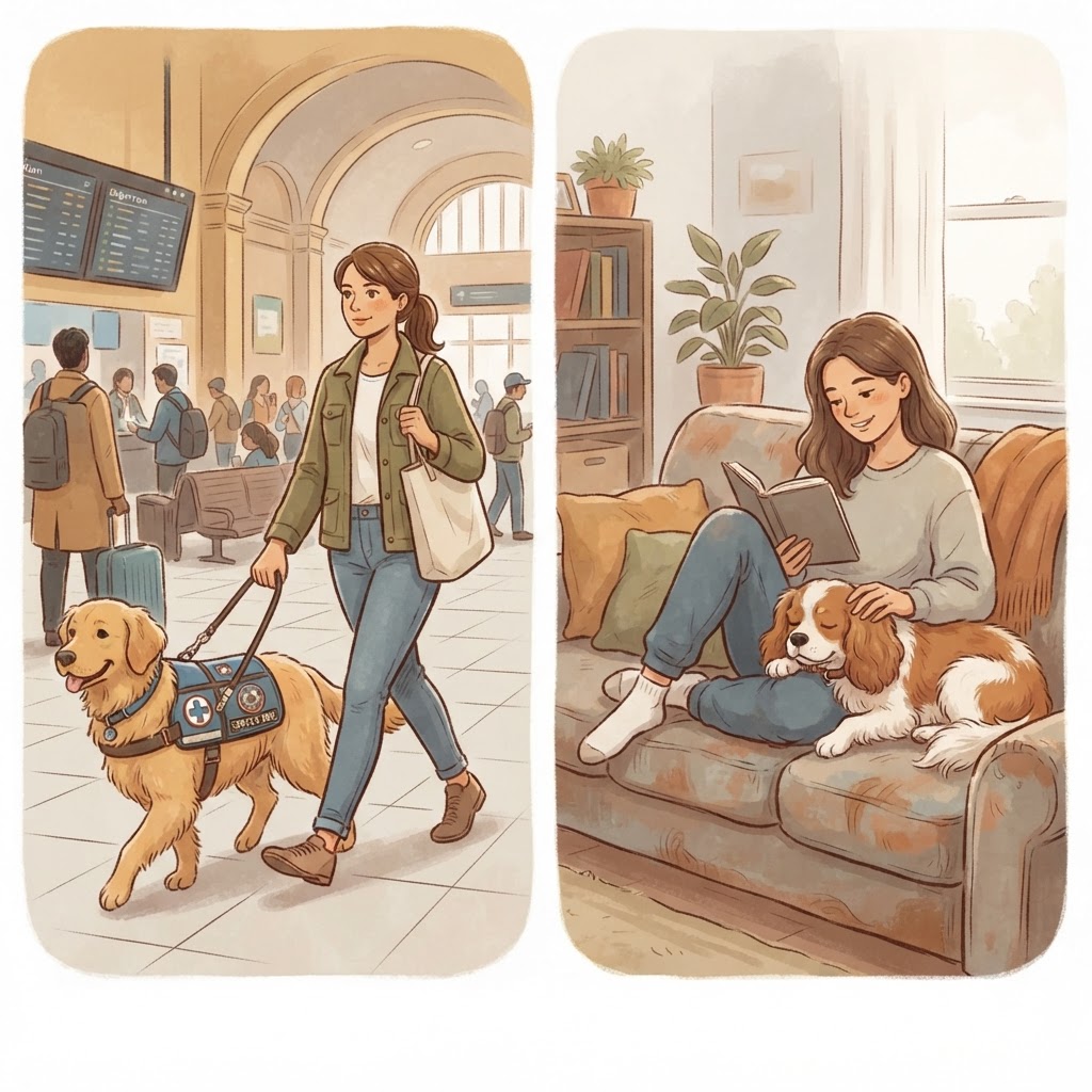ESA vs. Service Animal: What's the Difference?