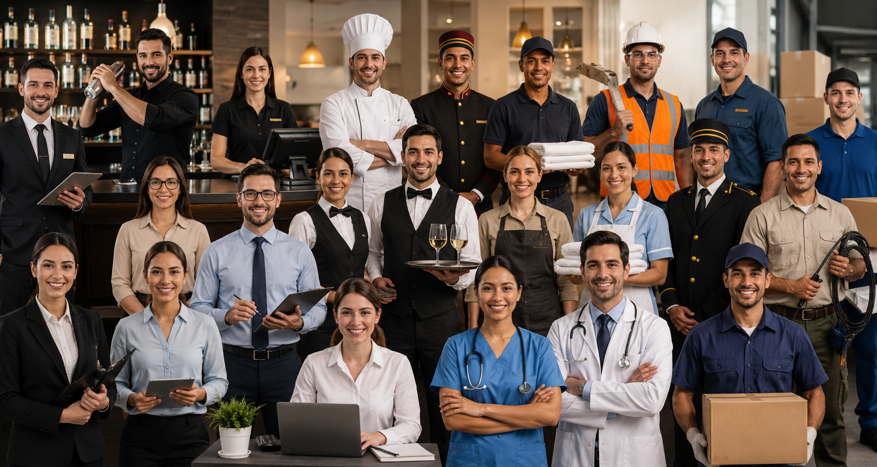 MMP Staffing Services professional hospitality staff