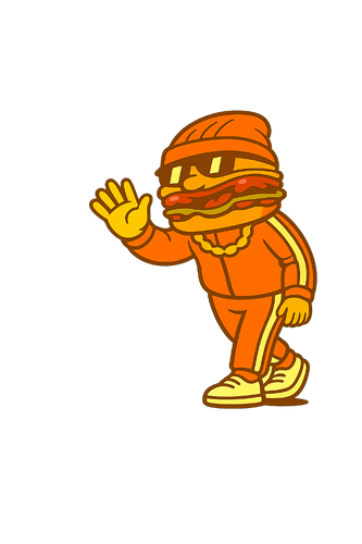 Smashie waving