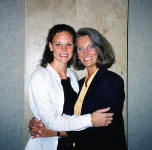 Anne Graham Lotz with a guest