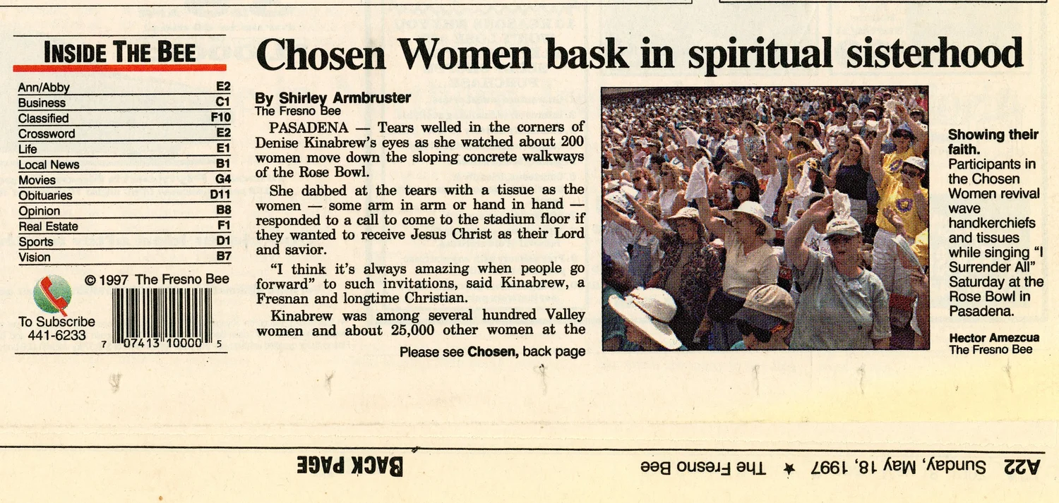 Chosen Women bask in spiritual sisterhood