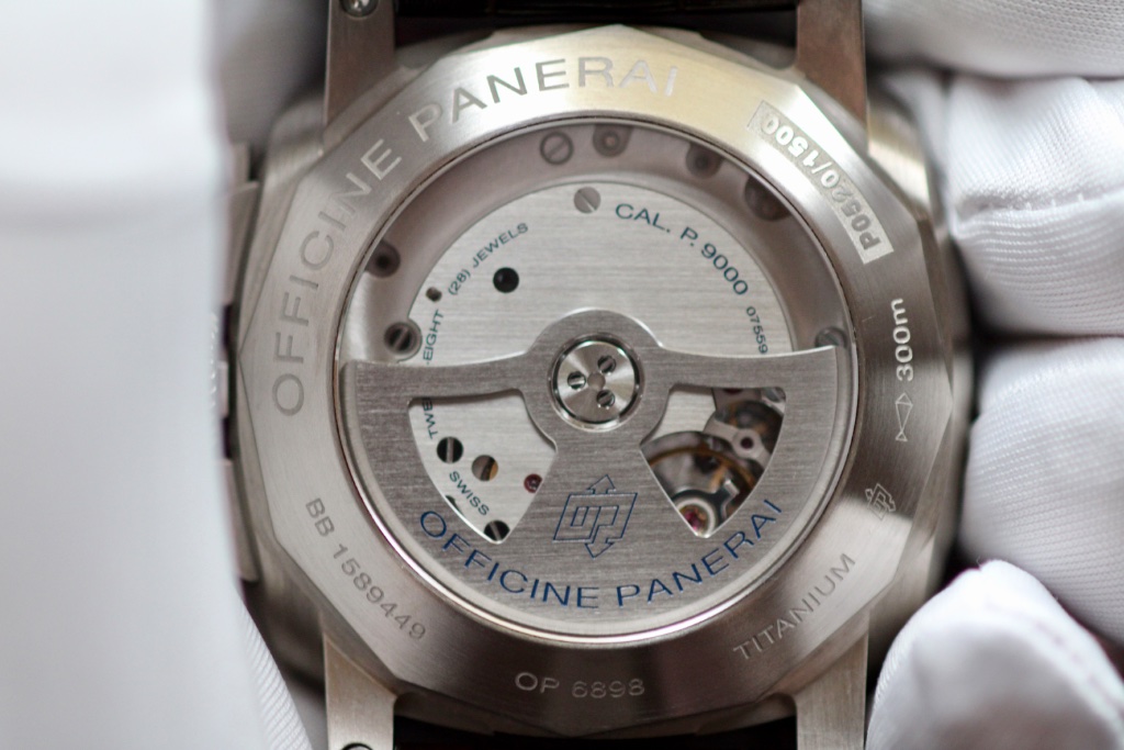 Panerai Luminor Marina Caseback