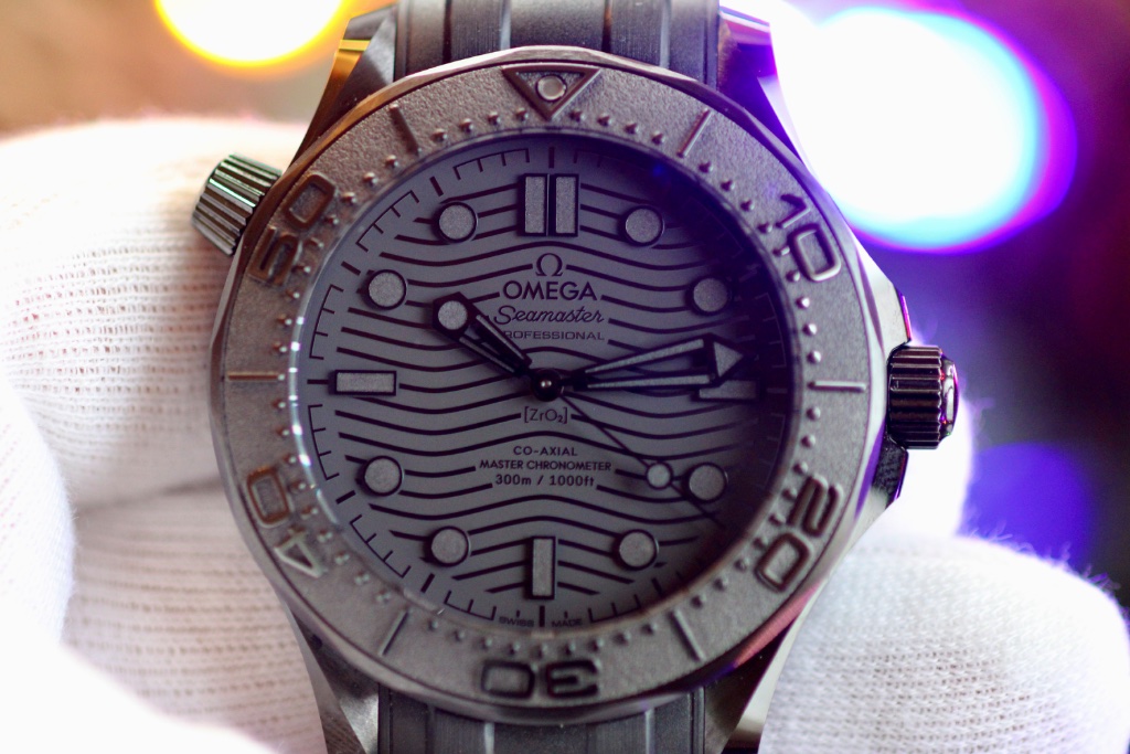 Omega Seamaster Grey Ceramic