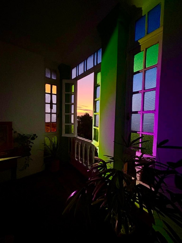 Sonho do Papagaio boutique hotel in Santa Teresa, Rio de Janeiro β Window View