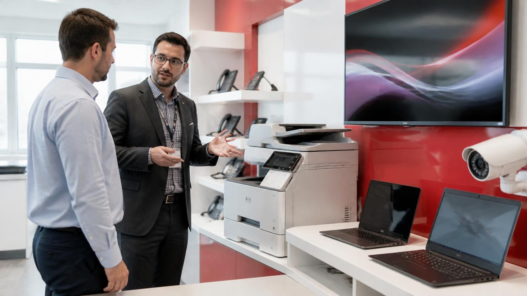 Showroom Avialys présentant nos solutions technologiques