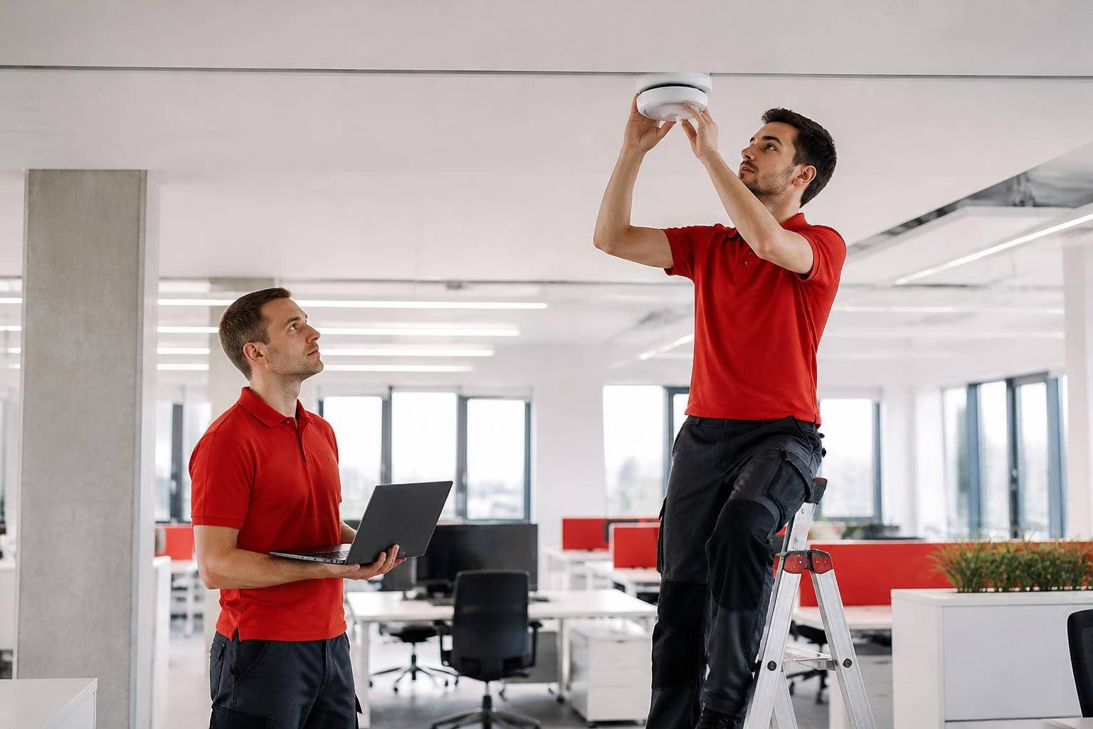 Techniciens Avialys en intervention sur une infrastructure IT