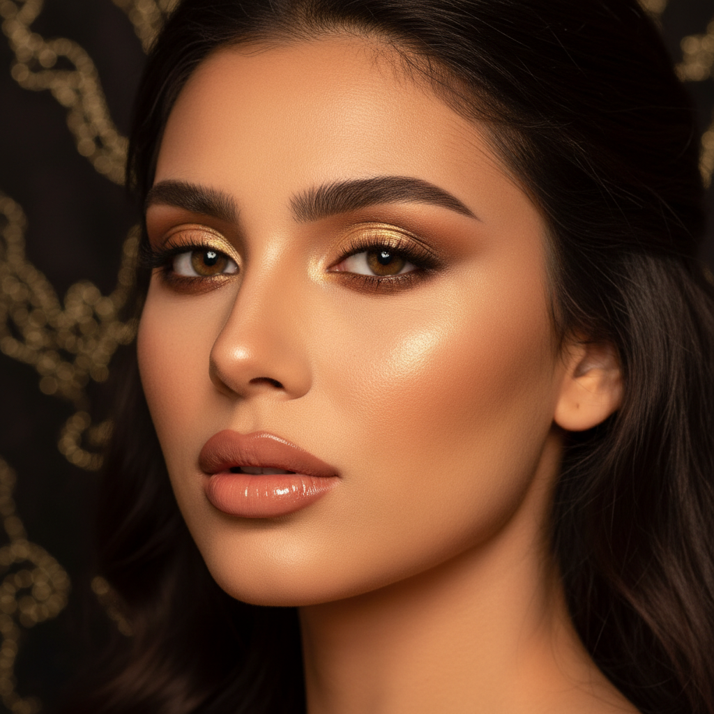 Golden Shimmer Night