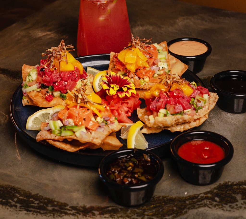 Tostadas Won Ton