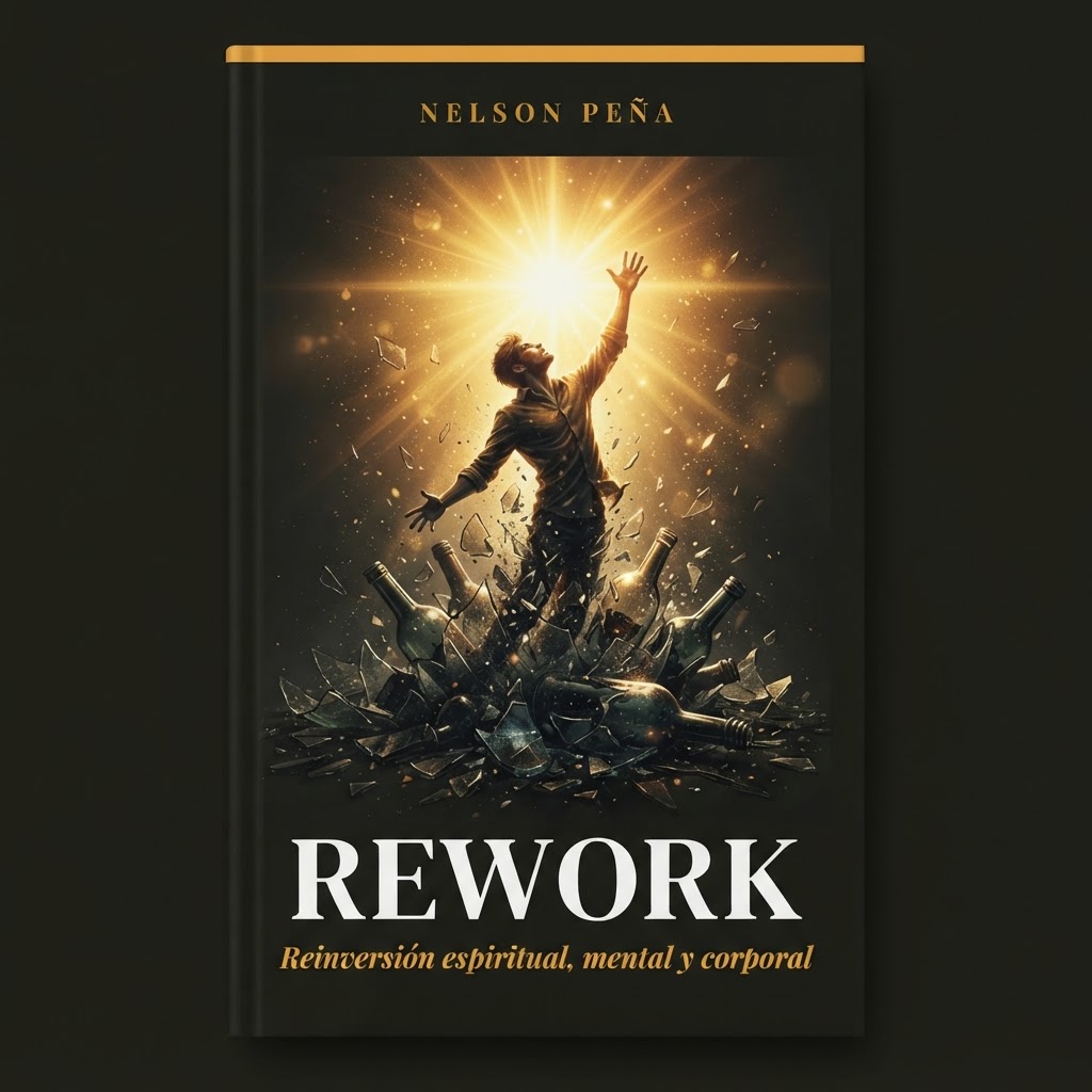 Libro "Rework — Reinversión espiritual, mental y corporal" de Nelson Peña