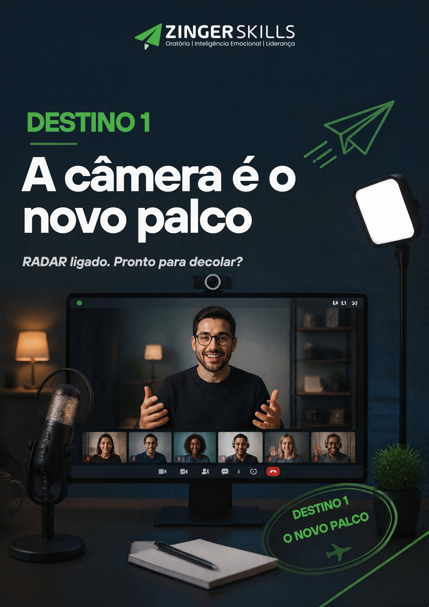 E-book Câmera Ligada — Decole com a Zinger e Navegue com o RADAR