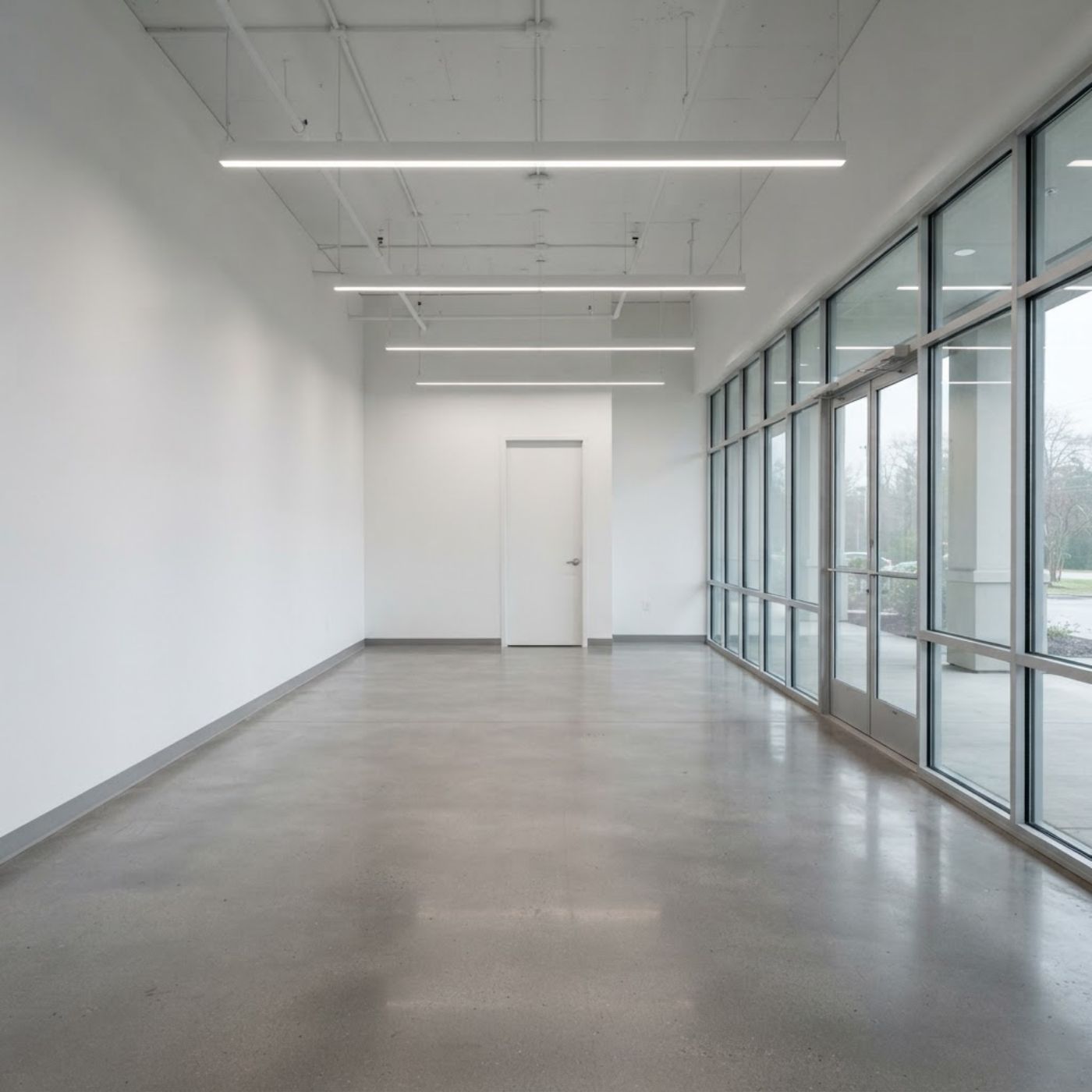 Tenant improvement suite, Idaho Falls — after the final clean