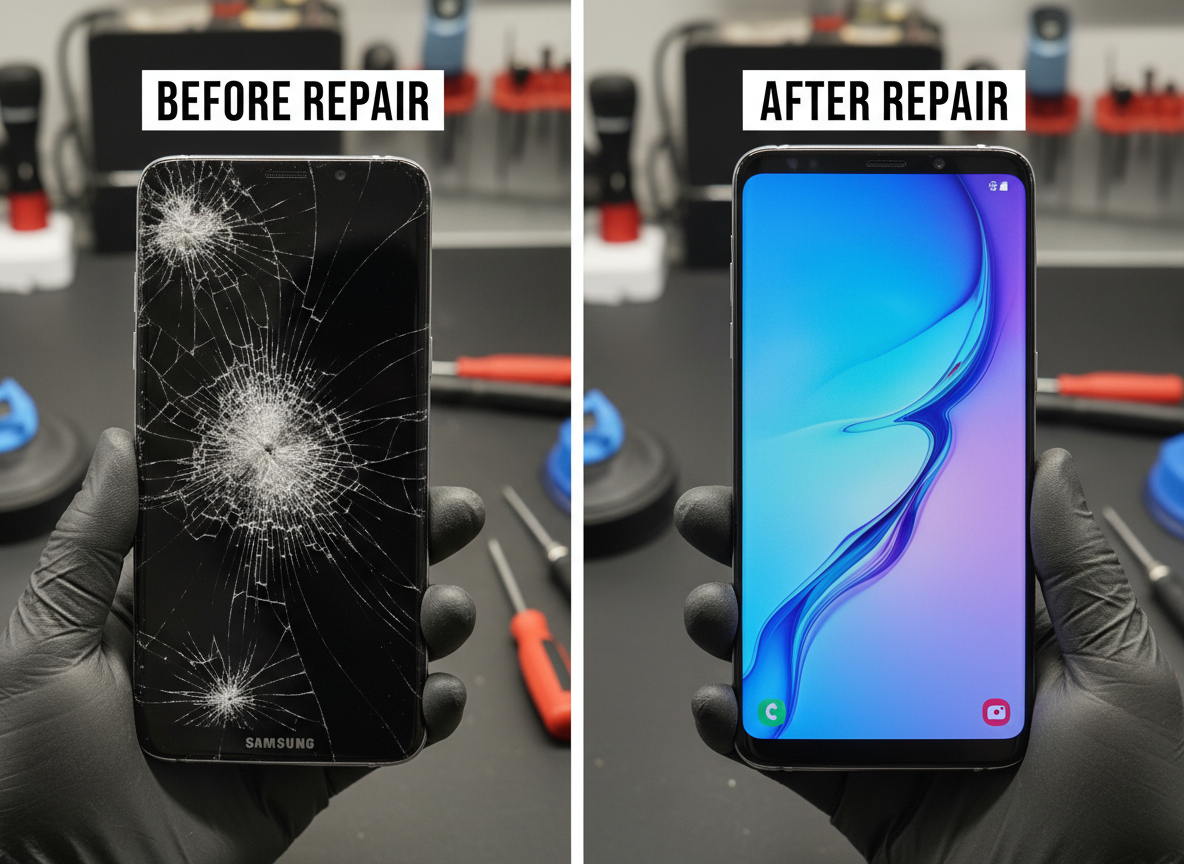 Samsung Galaxy Screen Shatter
