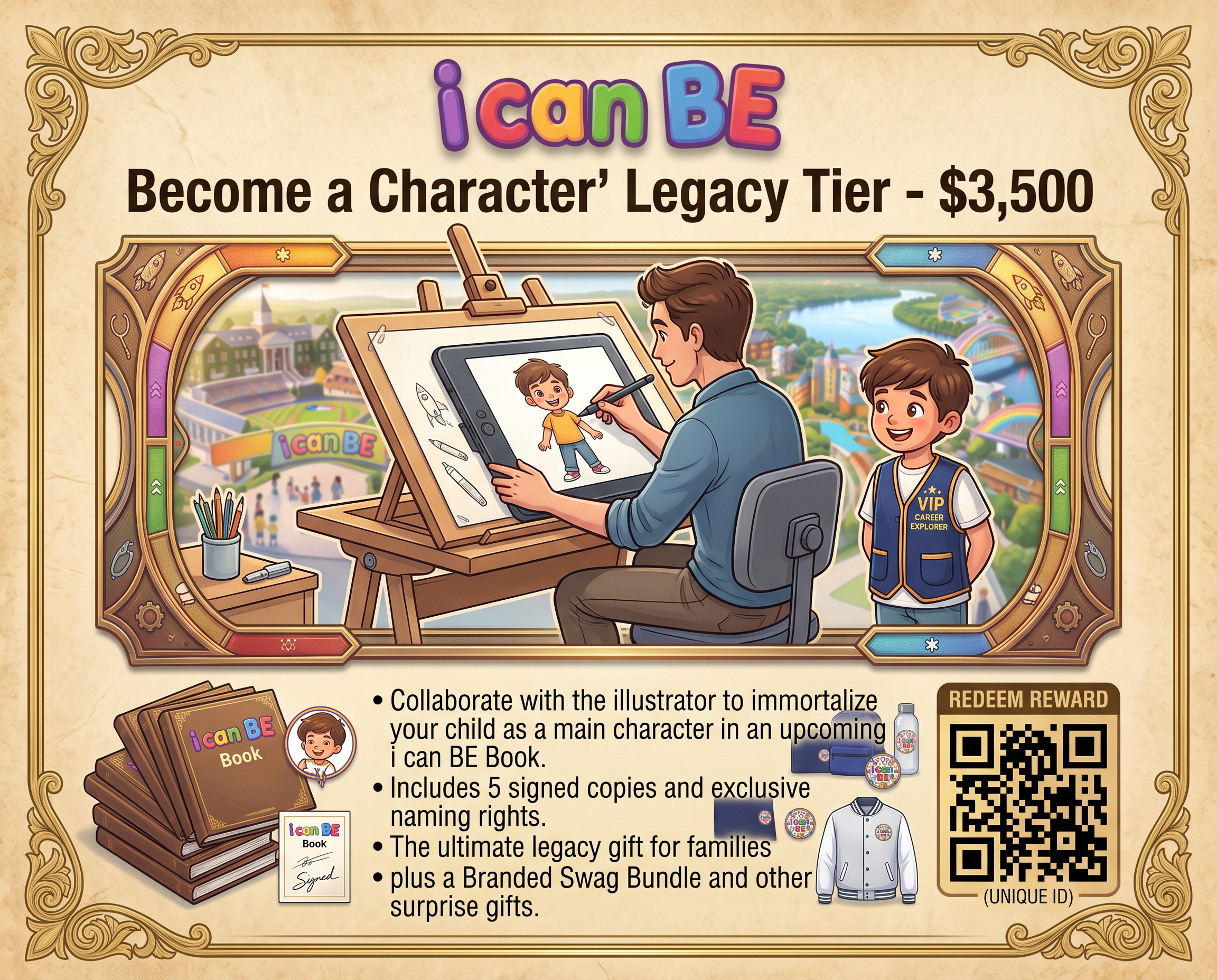 Become a Character Legacy Tier