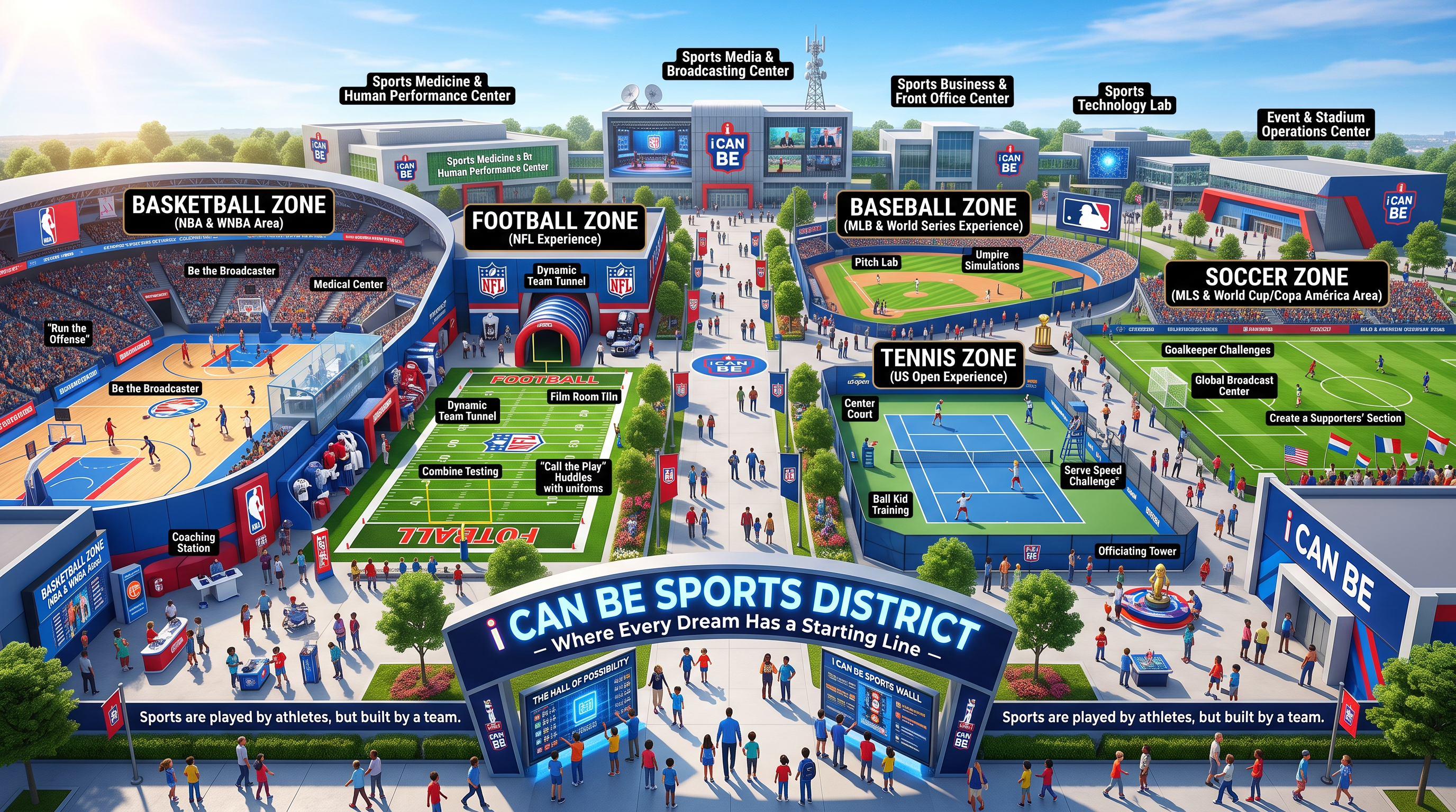 Sports District concept 1