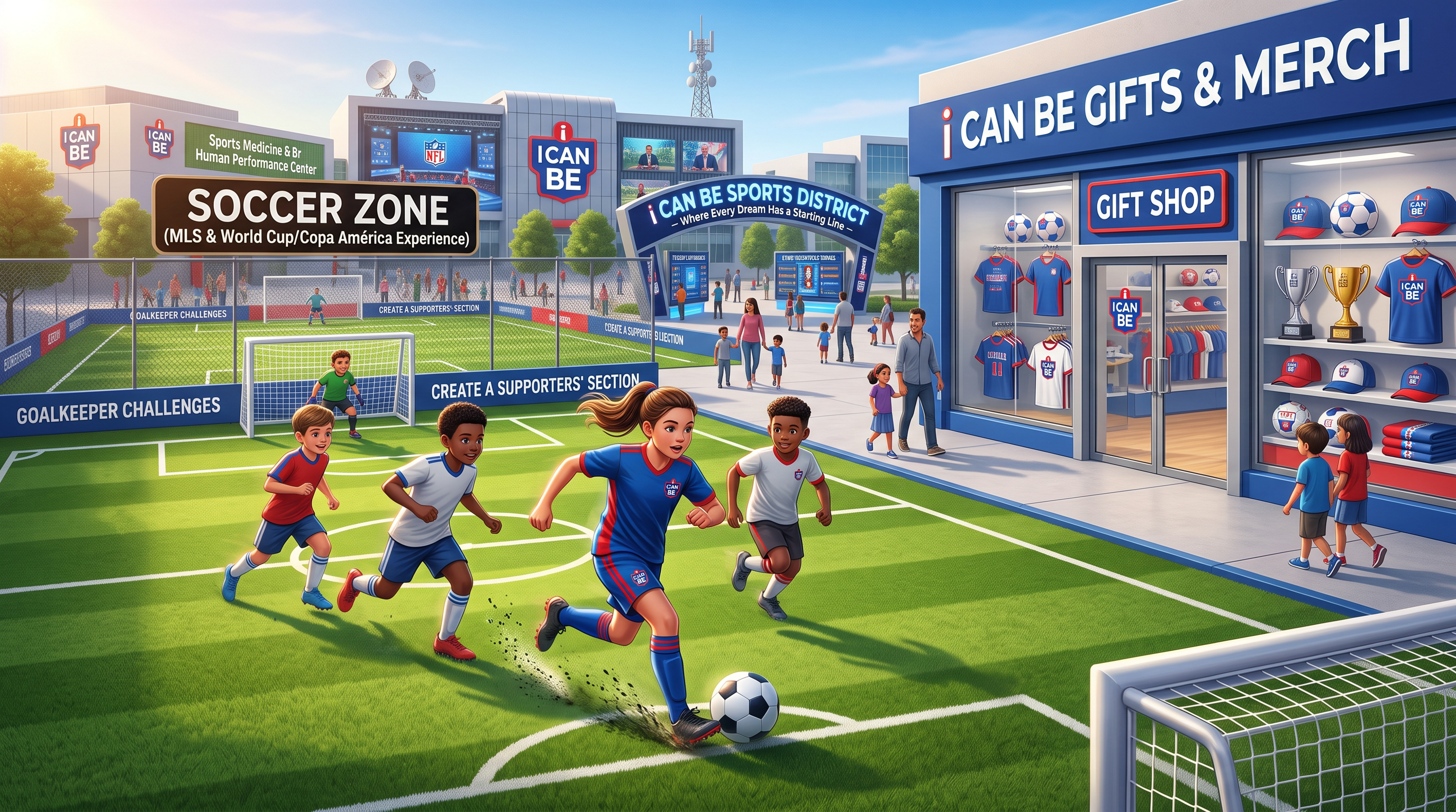 Sports District concept 5