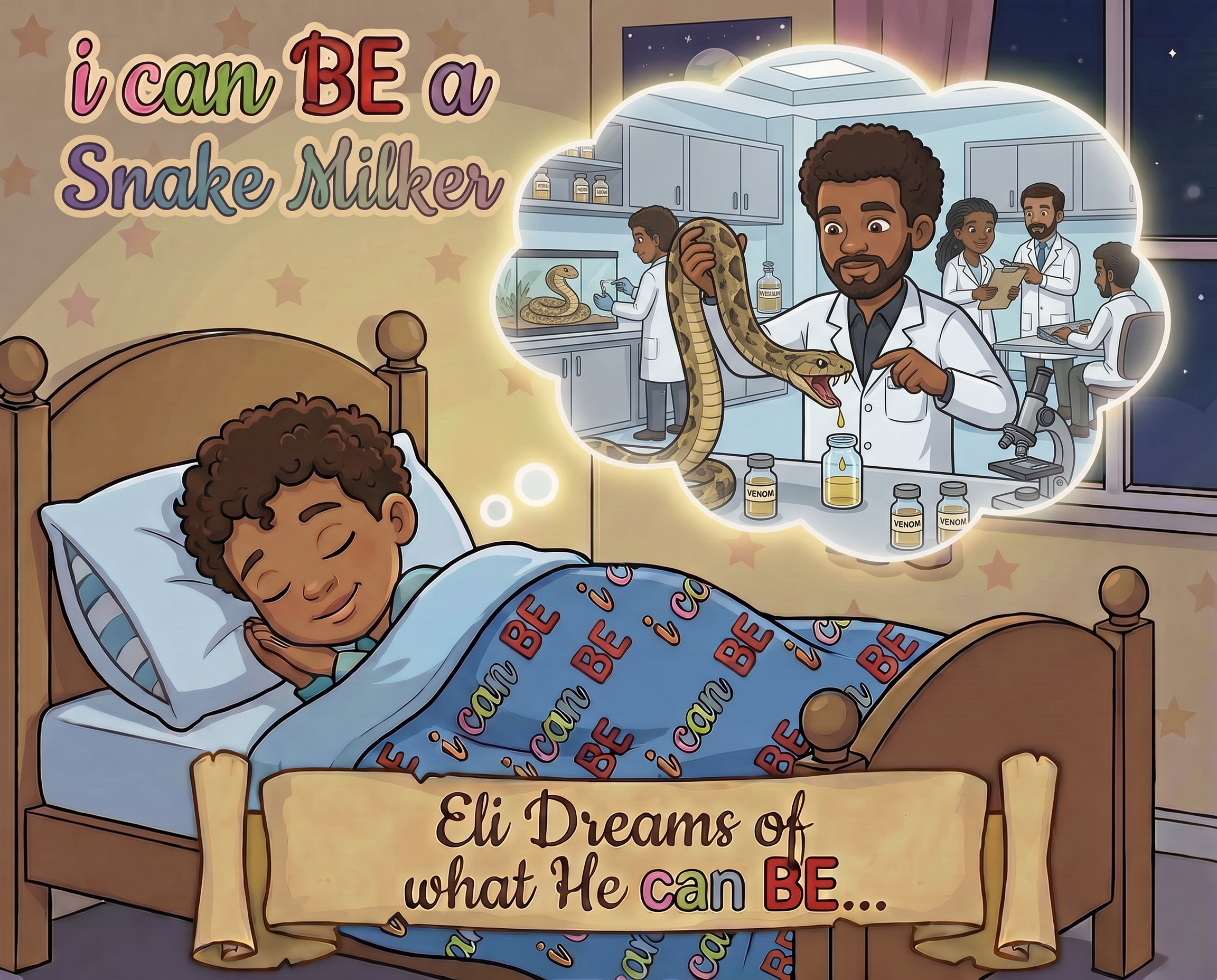 I Can BE a Snake Milker