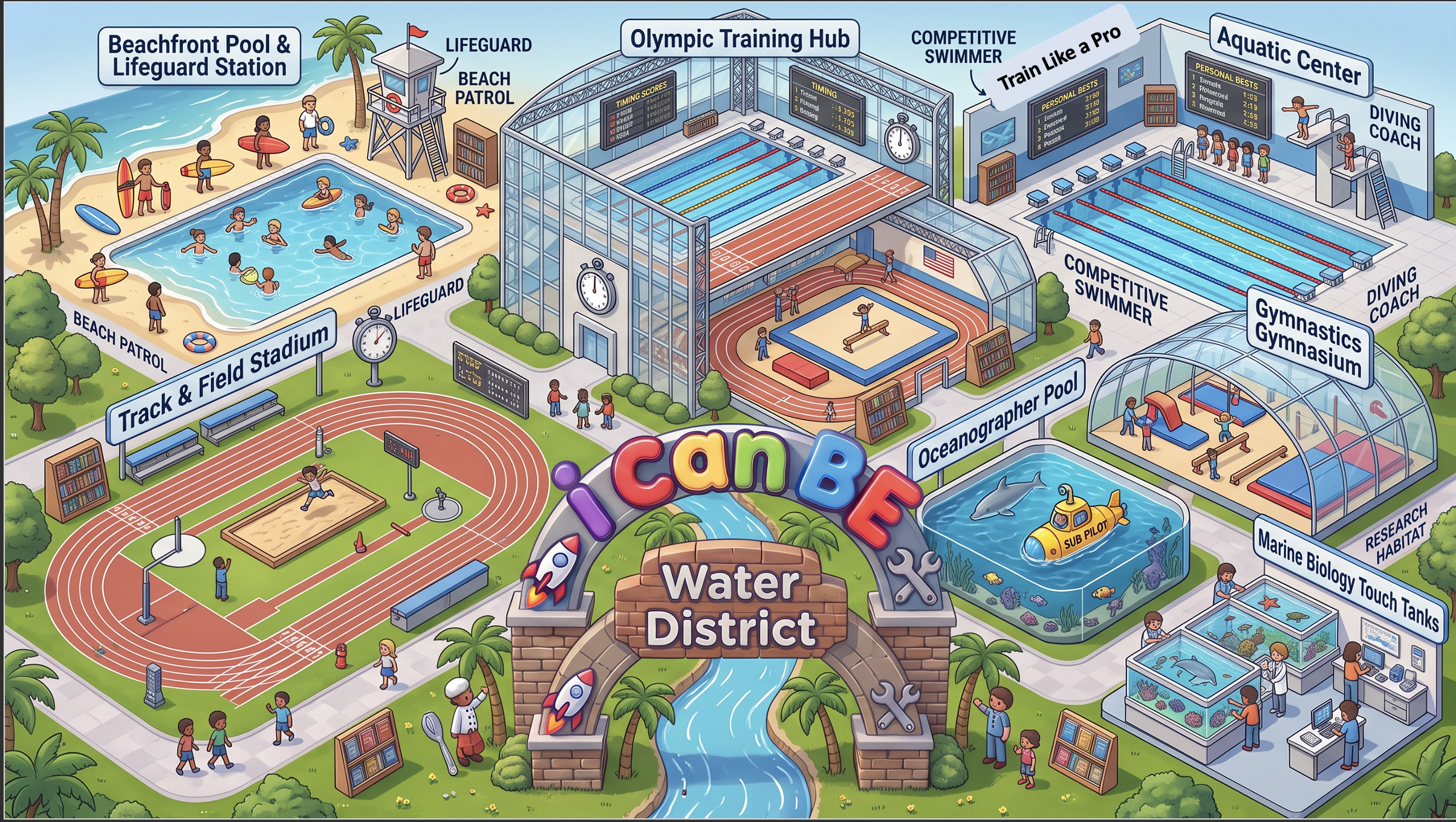 Water District concept render