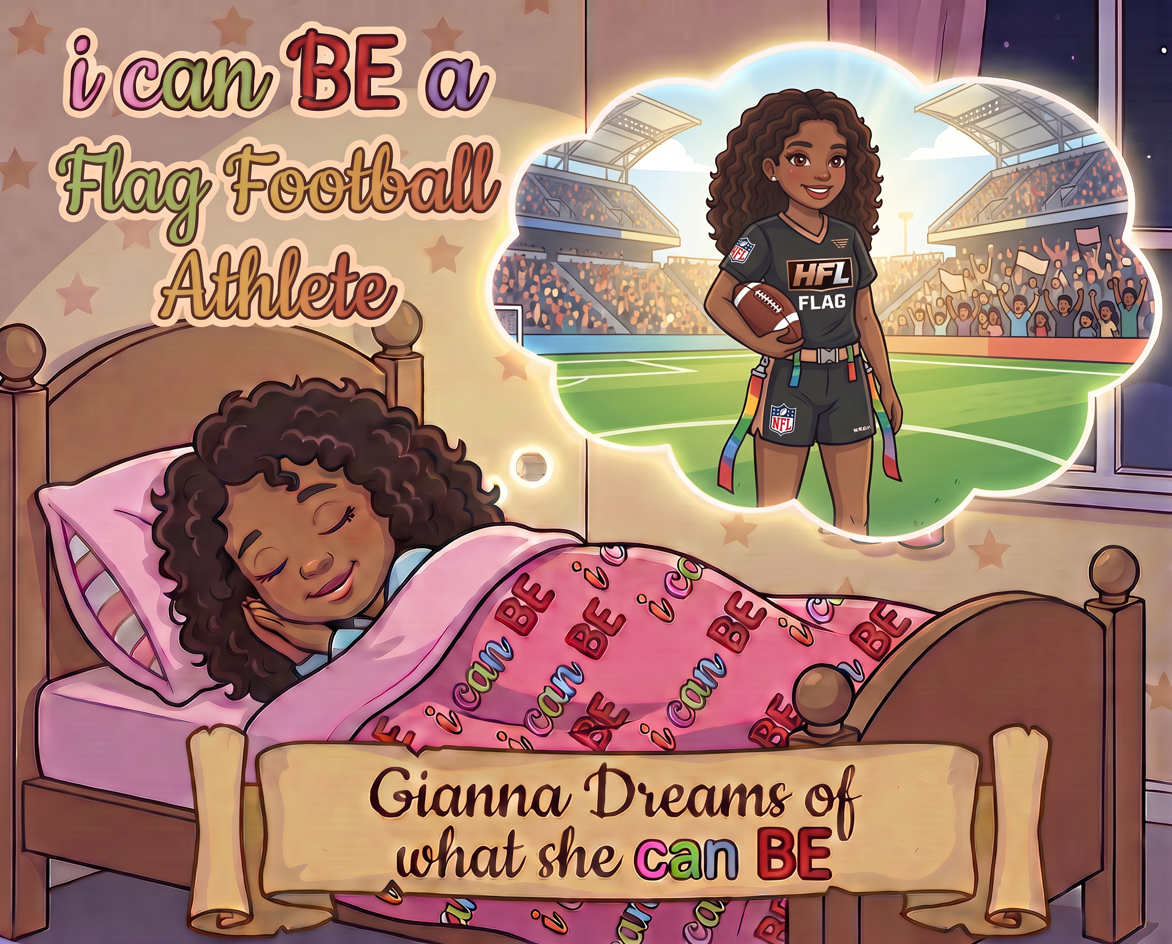 I Can BE a Flag Football Athlete