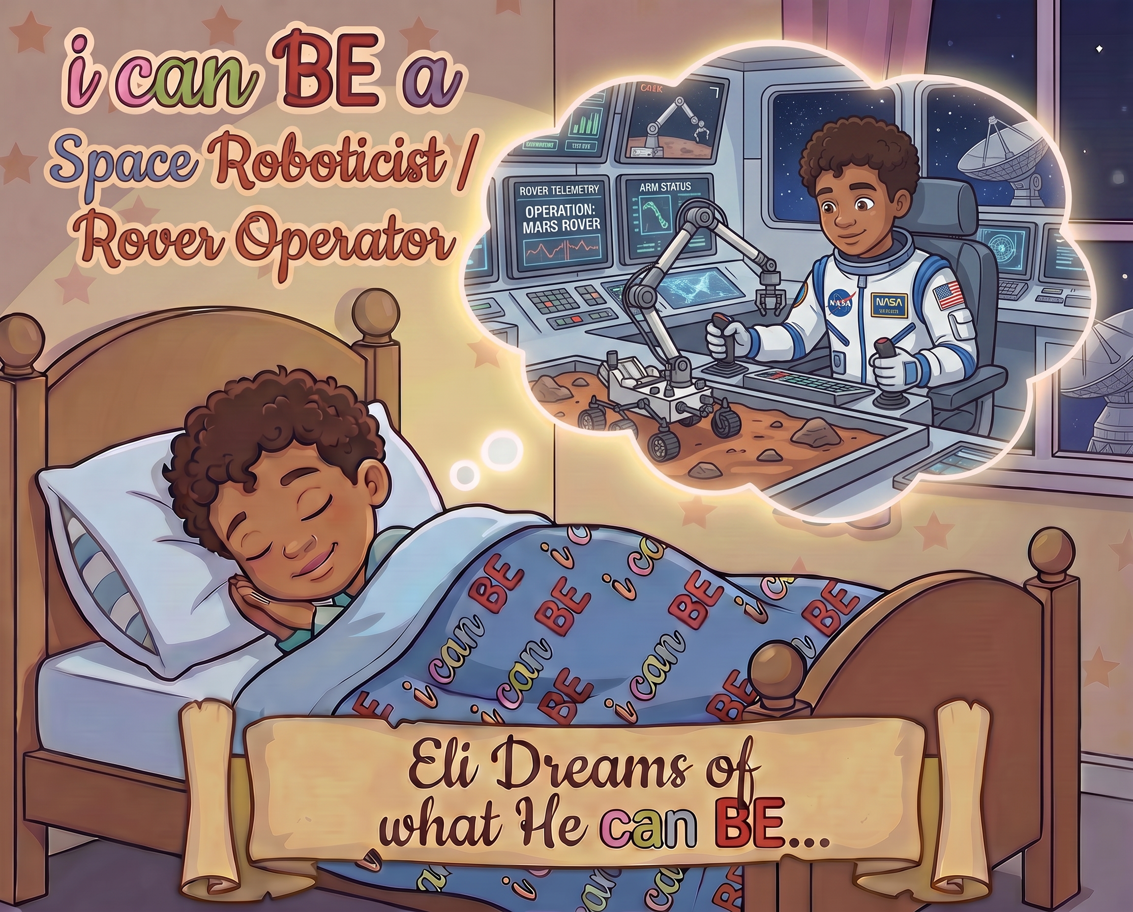 I Can BE a Space Roboticist / Rover Operator