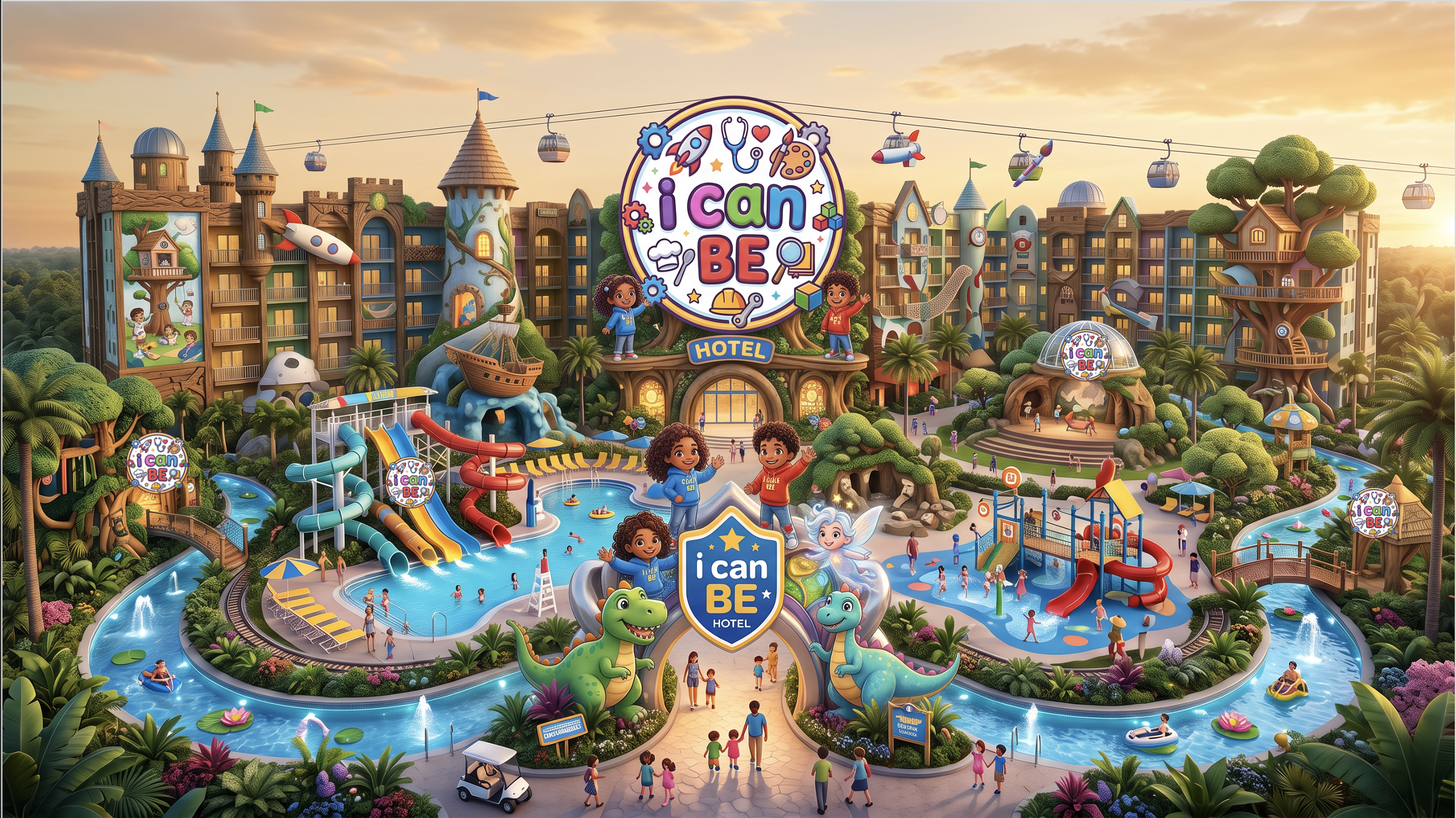 i can BE Dream Hotel concept render