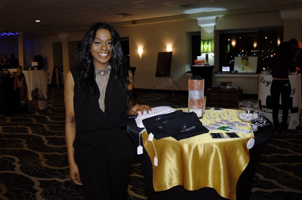 Staff at the LoveLeigh Affairs Brand Table