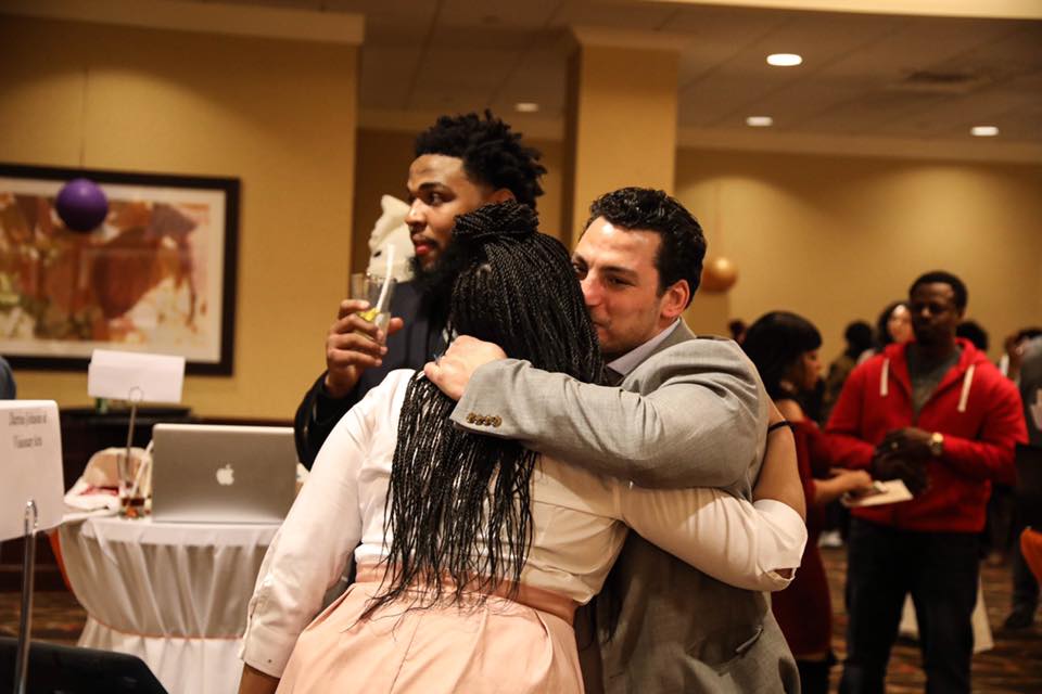 Guests connecting at a LoveLeigh Affairs event