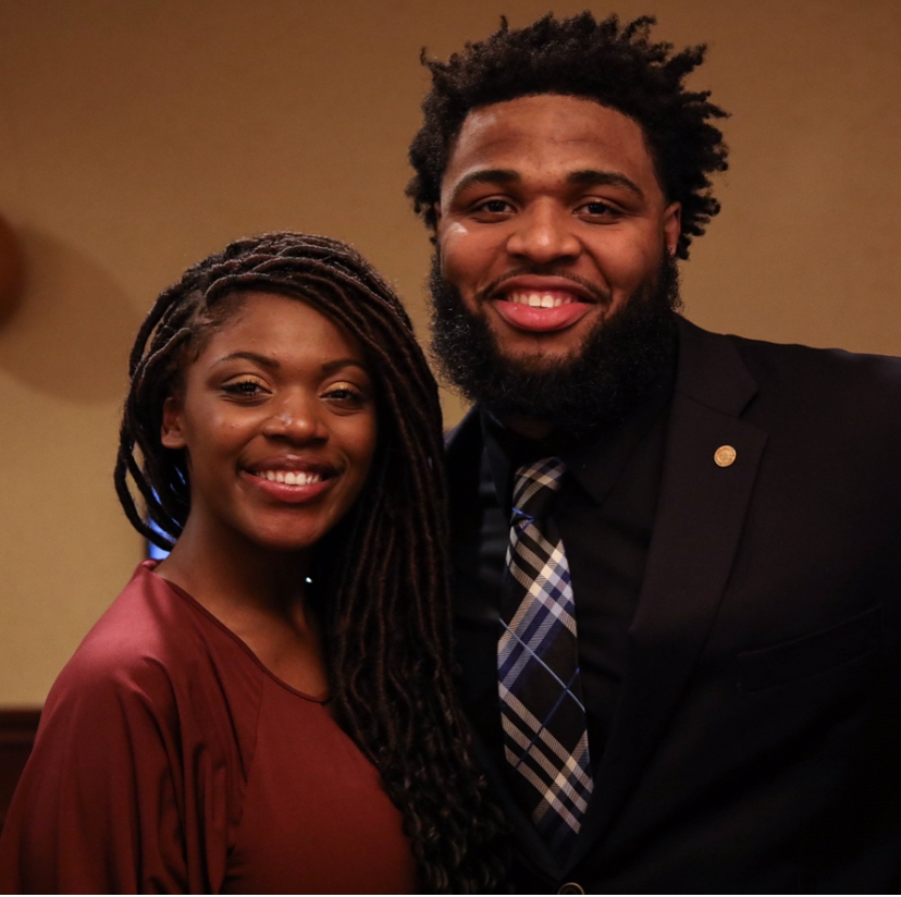Alexandria with Guest Speaker, LoveLeigh Affairs Annual P.O.P Networking Social