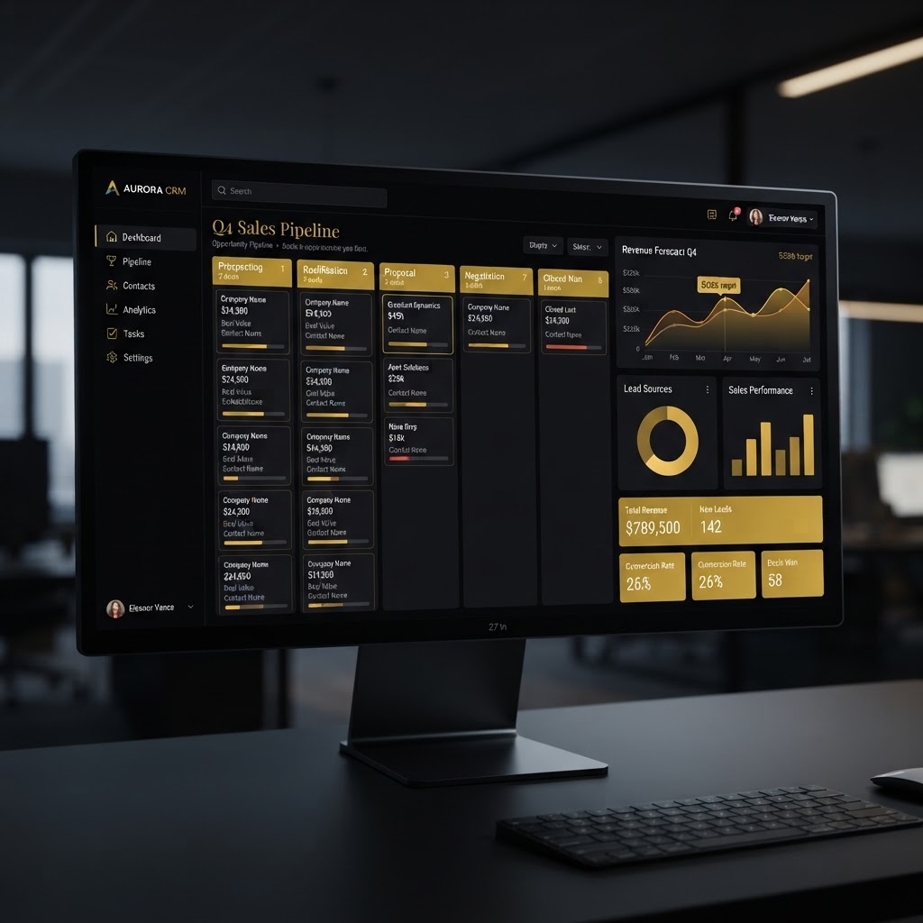 Harvest CRM dashboard — one platform for the entire mission