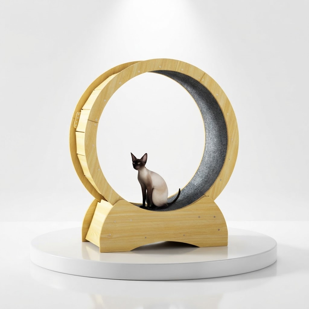 Cat Exercise Running Wheel
