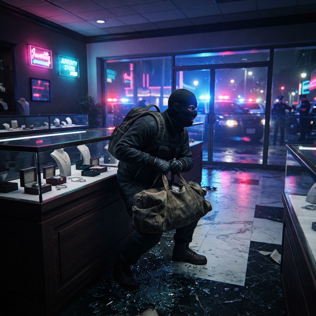 The Art of the Heist: Emergent Robbery Strategies