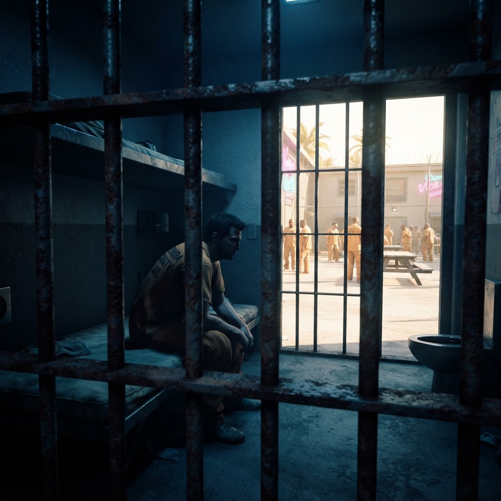 Leaked GTA Online Details Reveal Realistic Jail and Fine System