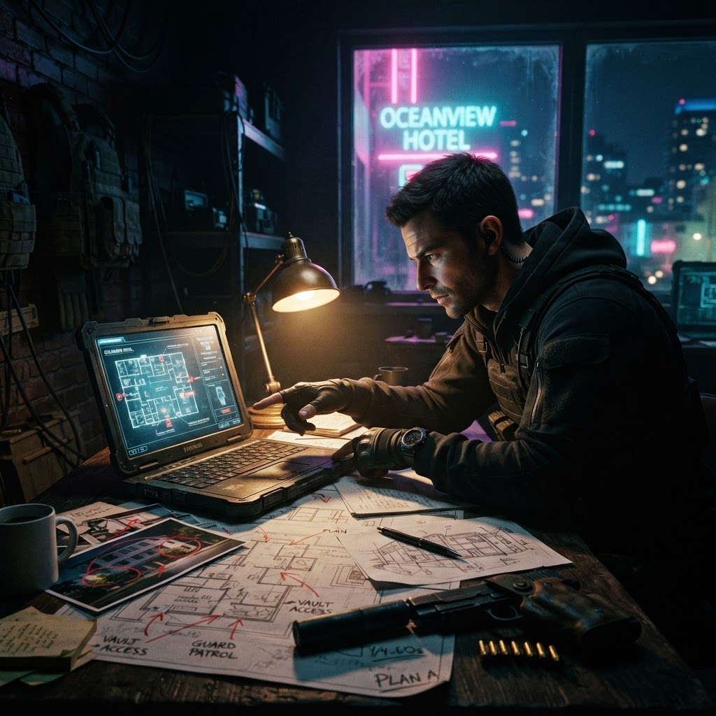Advanced Heist and Contraband Strategies