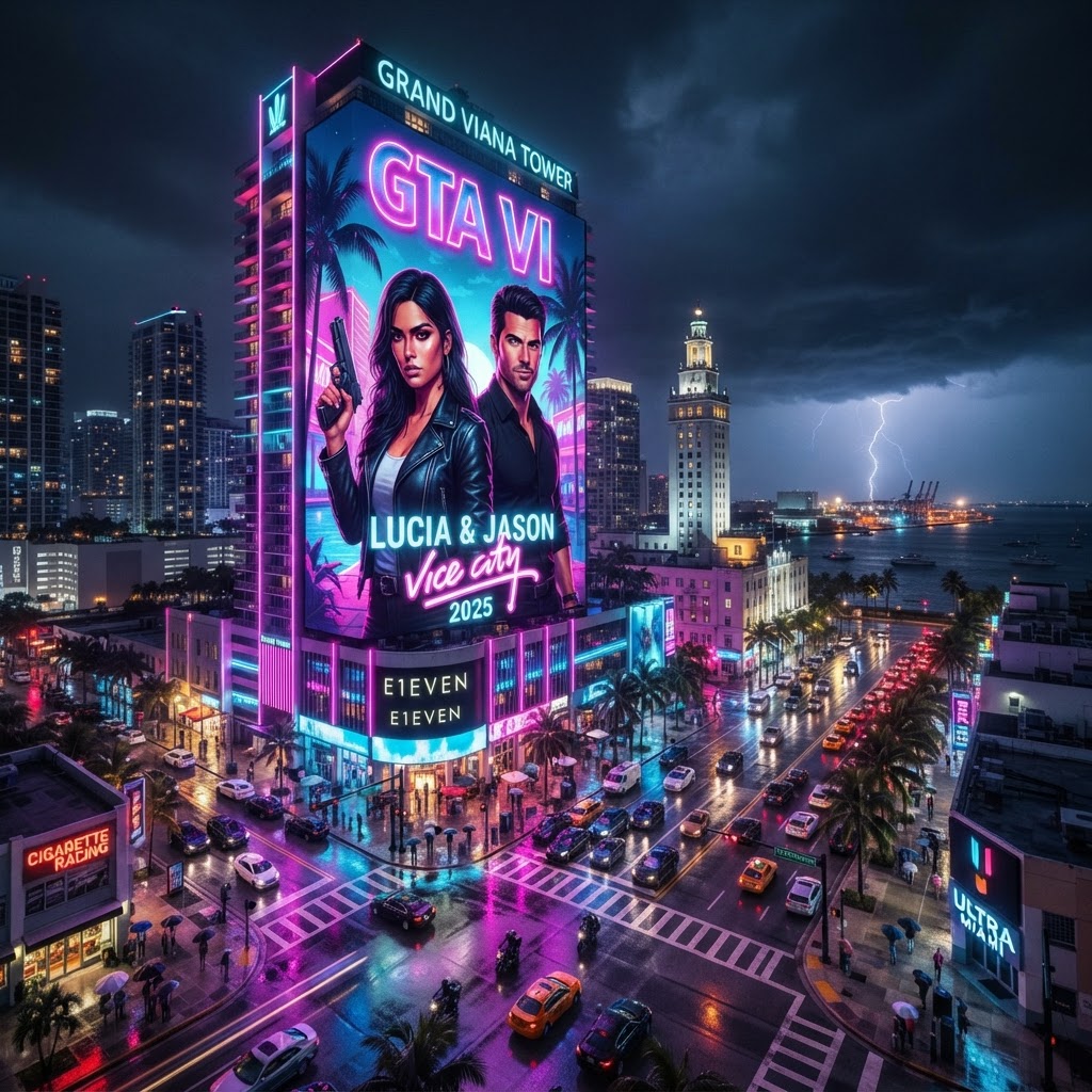Painting the Town Pink: Rockstar's Unprecedented Real-World Marketing Blitz for GTA 6